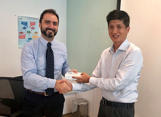 Antonio Capobianco and Chief Executive Toh Han Li