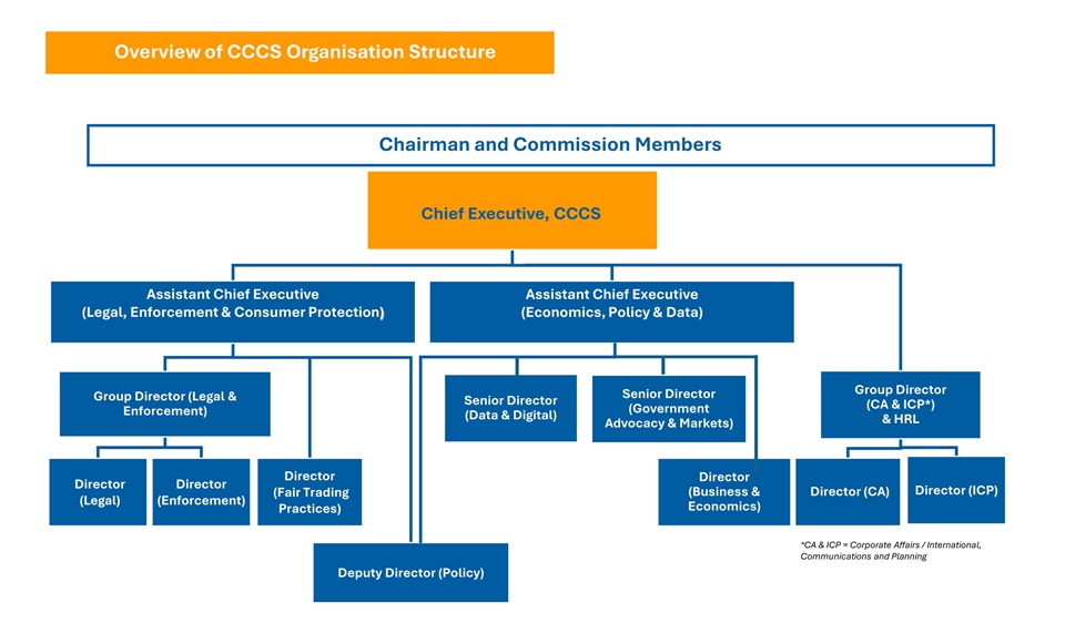 CCCS org Chart 1 April 2025