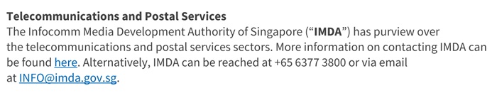 Telecommunications and Postal service